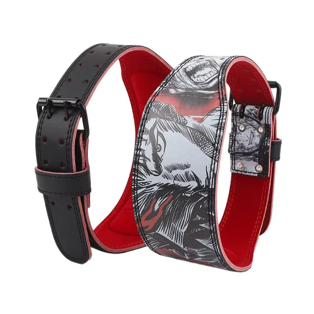 2024 New Weightlifting Belt Gym Belts Fitness Bodybuilding Waist Trainer Strength Training Back Support Crossfit Lumbar Protect