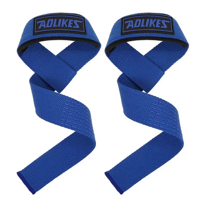 Weightlifting Wrist Straps Strength Training Adjustable Non-Slip Gym Fitness Lifting Strap Wrist Support Grip Band