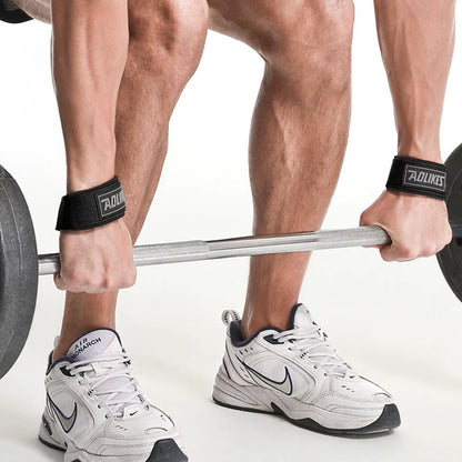 Weightlifting Wrist Straps Strength Training Adjustable Non-Slip Gym Fitness Lifting Strap Wrist Support Grip Band