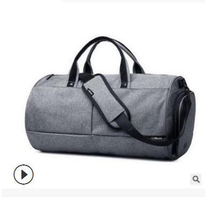 Men'S Fashion Sports Gym Bag Waterproof Canvas Portable Travel Bag Large Capacity Lightweight Training Travel Bag Cross-Border