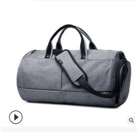 Men'S Fashion Sports Gym Bag Waterproof Canvas Portable Travel Bag Large Capacity Lightweight Training Travel Bag Cross-Border
