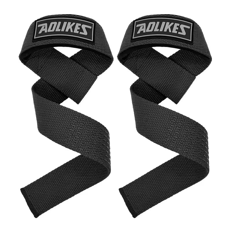 Weightlifting Wrist Straps Strength Training Adjustable Non-Slip Gym Fitness Lifting Strap Wrist Support Grip Band